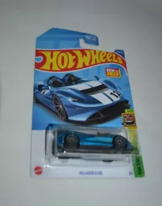 HOT WHEELS 2022 HW EXOTICS 6/10 - McLAREN ELVA METALLIC BLUE - Picture 1 of 6