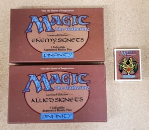 MTG Magic Limited Edition Allied, Enemy, Arcane Signets AR Pinfinity 11 pins - Picture 1 of 4