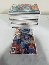 JUSTICE LEAGUE EUROPE INTERNATIONAL 1-68 DC COMPLETE SERIES GIFFEN 1989 FULL RUN