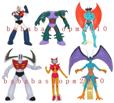 万代 MAZINGER Z VS DEVILMAN 人物扭蛋(全套 6 人物) — 第 1/4 张图片