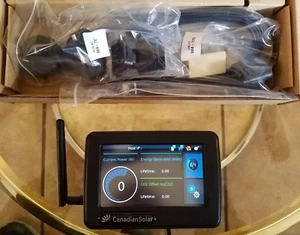 *NEW* CANADIAN SOLAR GW-CE-RES-G20 LCD Touchscreen Gateway Inverter Control Kit - Picture 1 of 4