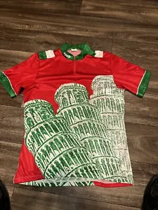 Sugoi Maglia Ciclismo Uomo Grande Italia Torre Pendente di Pisa #CC - Foto 1 di 3