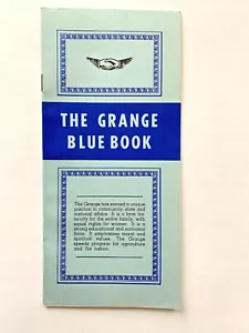 Grange Patrons of Husbandry, 1954 Blue Book - Information & Recruitment booklet - Picture 1 of 12