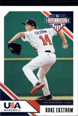 2020 Panini USA Baseball Stars & Stripes #61 Duke Ekstrom - Image 1 of 2