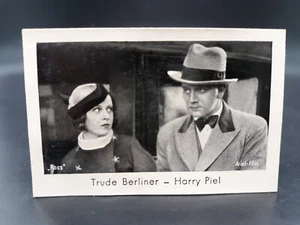 1933 Ramses Film Stars Trude Berliner & Harry Peil Tobacco Cigarette Movie Card - Picture 1 of 2