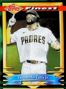 2021 TOPPS FINEST FLASHBACKS #66 FERNANDO TATIS JR SAN DIEGO PADRES - Picture 1 of 2