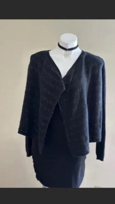 Cherokee Black Cardigan  - Image 1 of 4