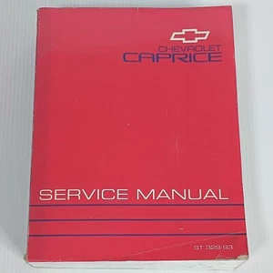1993 Chevy GMC Caprice Service Shop Manual B Carline - Picture 1 of 6
