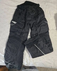 Castle X Racewear Snowmobile Riding Outdoor Black Winter Snow Pants Men’s Size M - Bild 1 von 3