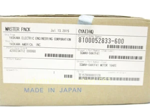 Yaskawa SGMAH-04A1F41 AC Servo Motor New In Box Expedited Ship 1PCS - Picture 1 of 5