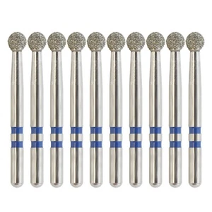 Zirconia Adjustment Diamonds Round Burs Medium Grit Z801/023M FG Friction Grip - Picture 1 of 5