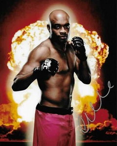 UFC Champion Anderson Silva Signed Photo 8x10 COA - Picture 1 of 1