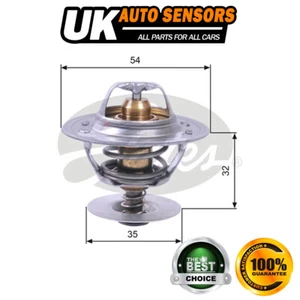 Fits VW Audi Skoda Seat Ford Porsche Gates Coolant Thermostat -2950 - Picture 1 of 6
