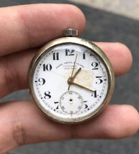 Antique Favre-Leuba Sandow Swiss Made Manual Wind Pocket Watch.