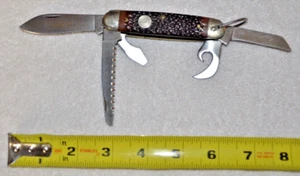 Vintage Remington UMC R4 Utility Camp Folding Pocket Knife - Picture 1 of 9