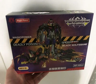 Ready! New Magic Power MP-46BW Black Wolfsbane Blackwidow Aranea  PE-DX02 - Image 1 of 4