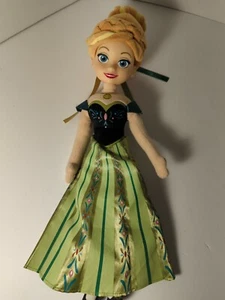Disney Frozen Plush With Plastic Head Princess Anna 14" - Picture 1 of 5
