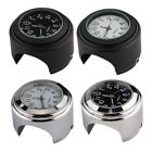 Universal and Stylish Car Clock and Thermometer for 22-25.4mm Handlebars -