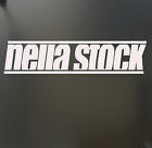 Hellastock V2 Hella Stock Sticker Funny Hater Jdm Illest Car Window Turbo Decal