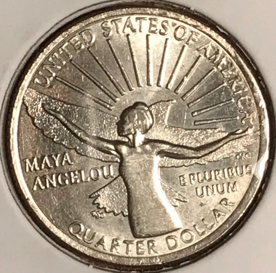 USA - 2022P - Washington ¼ $ - Maya Angelou - American Women Issue - Image 1 of 1