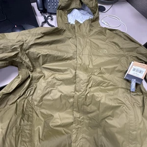 Herren The North Face Venture 2 Dryvent wasserdichte Regenjacke mit Kapuze oliv Xxl - Bild 1 von 9