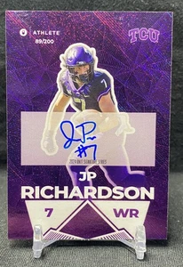 2024 ONIT Athlete Autograph JP Richardson #S-5 /200 *** COLOR MATCH *** - Picture 1 of 2