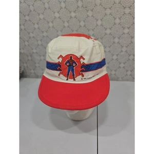 Vintage 1984 Marvel Comics Spiderman Kinder Baseball Cap rot weiß blau LESEN - Bild 1 von 11