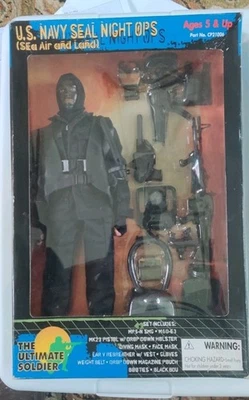 Vintage 1998 Ultimate Soldier 1/6 US Navy SEAL Night Ops - NIB - Image 1 of 3