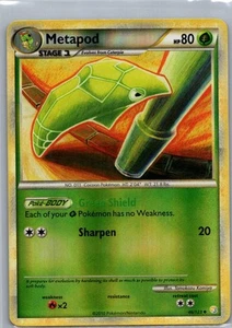 NM - Metapod #46/123 | Reverse Holo Uncommon | HeartGold SoulSilver - HGSS - Picture 1 of 2