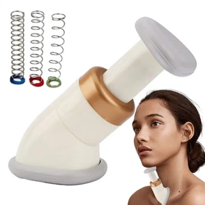 Jaw and Neck Exerciser Neckline Face Slimmer Reduce Double Chin Massager - Photo 1/12