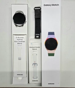 Samsung Galaxy Watch6 SM-R940 44mm - Argent - avec bracelets Samsung OEM bonus - Photo 1 sur 5