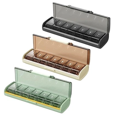 Lightweight Medication Container Box Pills Case Perfect For Daily Use - Image 1 of 4