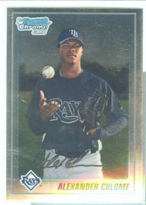 Alexander Colome Tampa Bay Rays 2010 Bowman cromo - Imagen 1 de 1