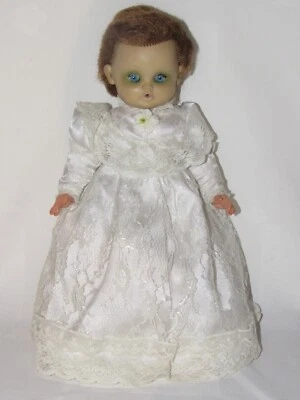 11I1 Vintage Bambola Gege 6 Plastica Celluloide Rhodoid Giocattolo Antico - Immagine 1 di 4