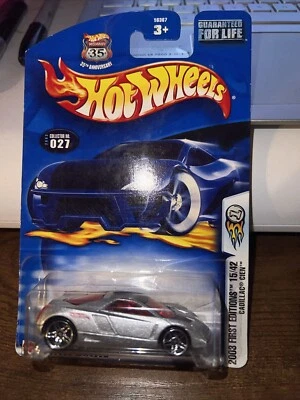 Cadillac Cien 027 2003 primeras ediciones 35 aniversario Hot Wheels Foto 1 de 3