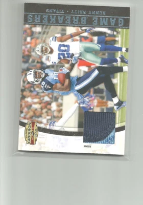 2011 PANINI GRIDIRON GEAR GAMEBREAKERS JERSEYS PRIME #23 KENNY BRITT  29/50 - Image 1 of 2