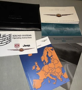 Chrysler Neon 2001 Manual del propietario Manual de instrucciones Paquete (A544) - Imagen 1 de 1