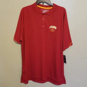IOWA STATE CYCLONES NWT POLO STYLE SHIRT SIZE M, L, XL ADULT - Picture 1 of 4