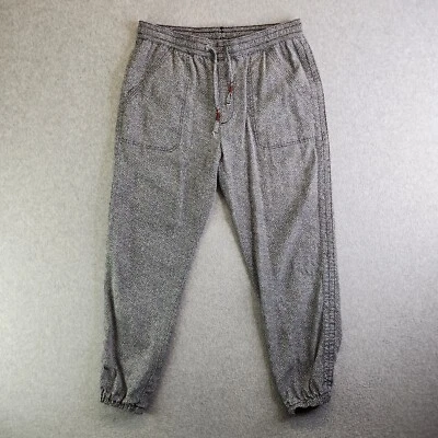 Anthropologie Pants Womens S Gray Printed Orana Jogger Travel Loungewear Comfy - Imagem 1 de 4