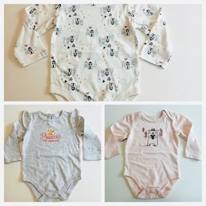 NUEVO CON ETIQUETAS Niñas Variedad Gymboree BODY Mangas Largas TOP 6 12 18 Meses TÚ ELIGES - Imagen 1 de 12