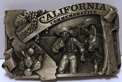 VTG Arroyo Grande Co. California Commemorative Pioneers Buckle Settler's Farm - Image 1 of 4