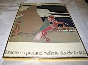 Lo sagrado y lo profano en el arte de los simbolistas Turinese Assoc Italia 1969 - Imagen 1 de 9