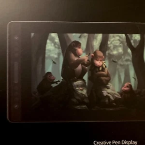 Kamvas Pro 16 Graphics Tablet GT156 Huion Open Box Never Used Pen Display Tablet - Photo 1/10
