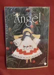 Vintage DMC Counted Cross Stitch Angel Ornament Kit - Picture 1 of 2