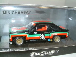 1/43 FORD ESCORT MK2 RS1800 1976 DRM, CASTROL, HEYER., MINICHAMPS 1008 LTD - Imagen 1 de 1