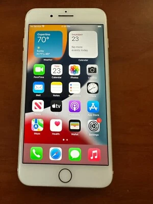 Apple iPhone 7 Plus - 128GB - Silver (Unlocked)  - Image 1 of 3