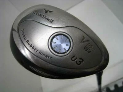 BRIDGESTONE Tour Stage V-iQ 2006 U3 S-Flex Utility Hybrid Golf Clubs - Image 1 of 4