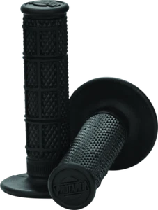ProTaper 1/3-Waffle Race Cut Dirt Bike Grips Black - Bild 1 von 1