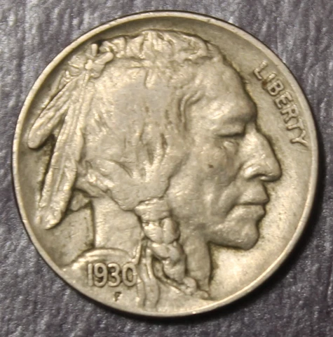 1930 Buffalo Nickel XF.......................Lot 156 Cover
