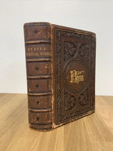 SELTEN Die poetischen Werke von Lord Byron - illustriertes Leder - unbekanntes Jahr - Bild 1 von 9